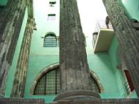 Barcelone, Barrio Gotico, Colonnes romaines (1)